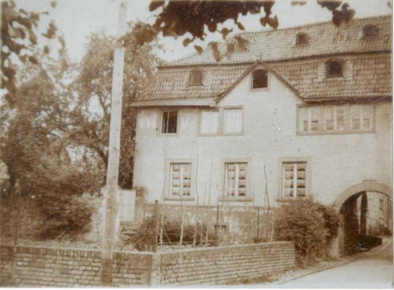 Haus von Dr. Felix Wirtz um 1895 Ecke Pferdewg / Am Yachthafen