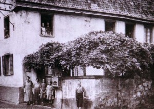 Haus des Weinhändlers Lichtenthal um 1895