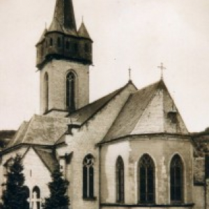 1865-66: Niederlegung und Neubau der katholischen Kirche