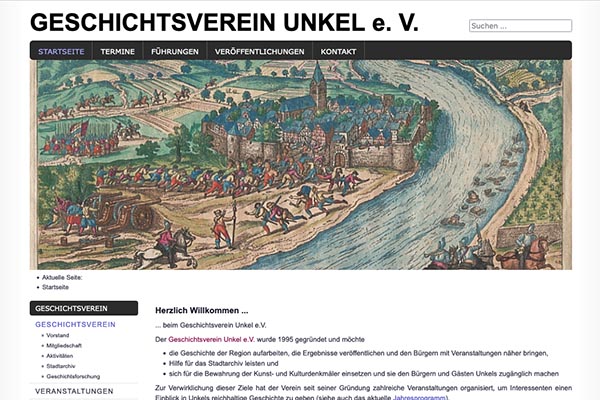 Geschichteverein Unkel - Rathausverein Oberwinter - Archiv, Chronik, Geschichte, Heimatforschung