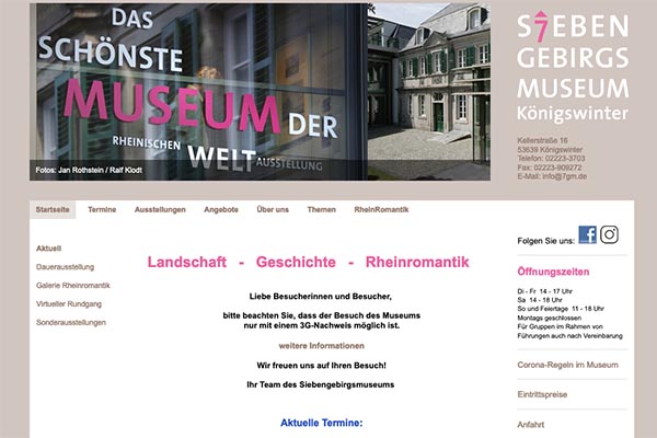 Siebengebirgsmuseum - Rathausverein Oberwinter - Archiv, Chronik, Geschichte, Heimatforschung